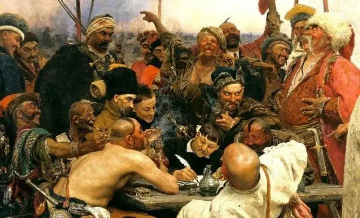 Запорожцы пишут письмо турецкому султану Садко Как и очень многие академисты - фото 90