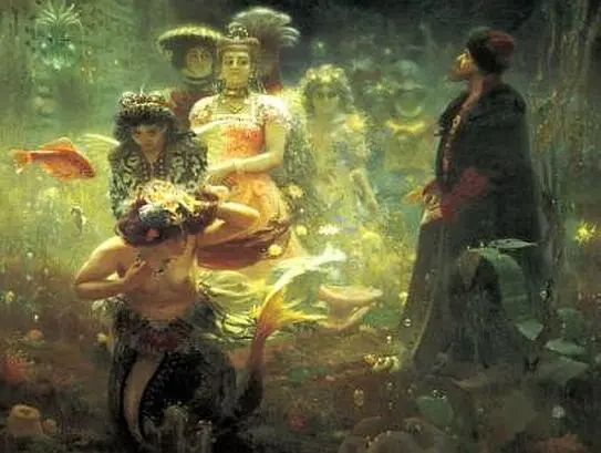 Садко Как и очень многие академисты Илья Репин проходил стажировку в Италии - фото 91