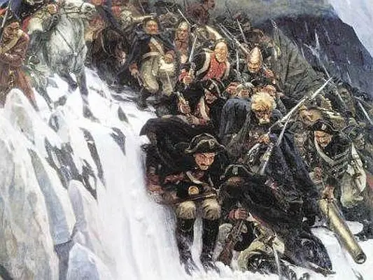 Переход Суворова через Альпы в 1799 году Можно часами разглядывать отдельные - фото 96