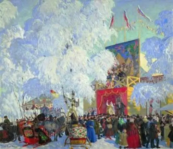 Балаганы Астрахань в те времена была большим торговым и культурным центром - фото 134