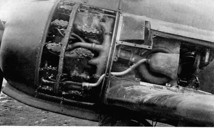 Установка турбокомпрессора ТК3 на Ла5ФТК 1943 г Ла5ФТК 1943 г Выход - фото 105