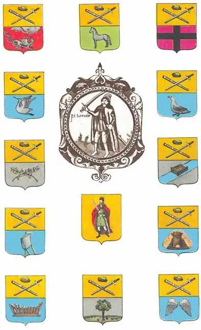 Гербы города Рязани и городов Рязанской губернии Утверждены 29 мая 1779 г На - фото 245