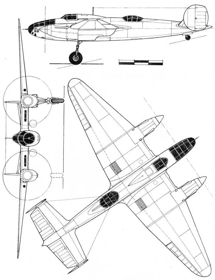 Бомбардировщик Б 1940 г В 1940 г самолету была дано название Ар2 по - фото 64