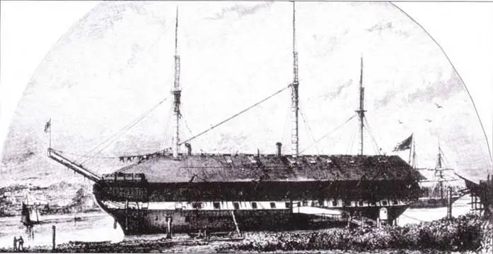 Independence был спущен на воду как линейный корабль но в 1836 г его - фото 47