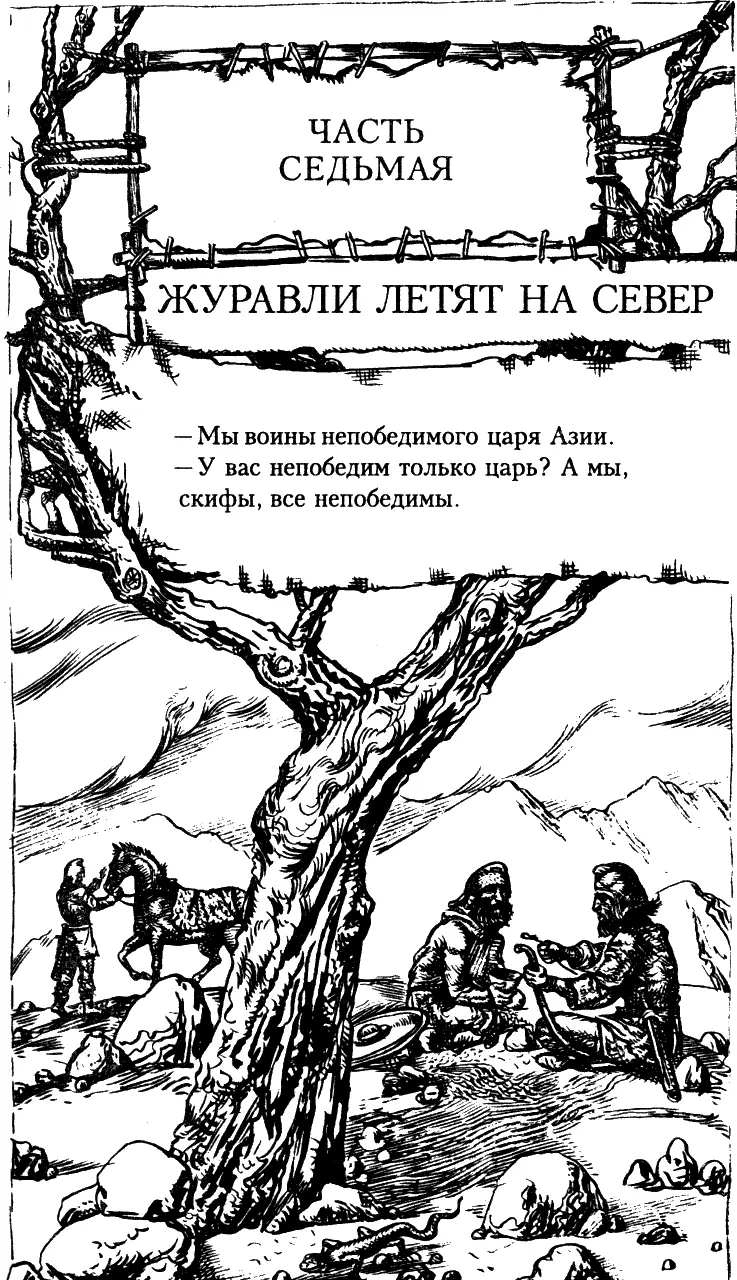 Журавли летят на север Согдские пограничные башни остались позади и - фото 14