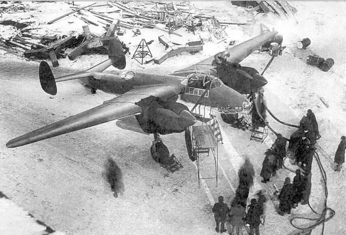 Самолет 103У перед отправкой на испытания 23 ноября 1941 года Ту2 - фото 16