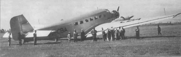 В конце 30х годов Ju523m ge PPSBA Werk IKr 5283 летал в бразильской - фото 24