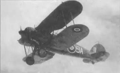 Си Гладиатор 9АK8052 взлетел с базы Инскип Англия 1942 года В Инскипе - фото 102