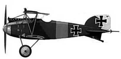 15 Альбатрос D III лейтенанта Лотара фон Рихтгофена Jasta 11 начало 1917 - фото 49