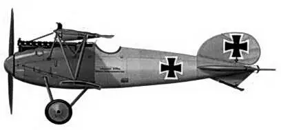 16 Альбатрос D У лейтенанта КарлаАвгуста фон Шёнебека Jasta 11 1917 г - фото 50