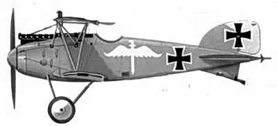 18 Альбатрос D III обер лейтенанта Рудольфа Бертольда Jasta 14 апрель 1917 - фото 74