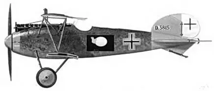42 Альбатрос D Va D581515 Герхарда Губрича Seefrosta 1 лето 1918 г - фото 115