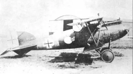 Альбатрос D Va D581517 Герхарда Губрича из Marine Feld Jasta IV конец 1918 - фото 133