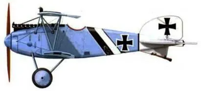 3 Альбатрос D III лейтенанта Германа Фроммгерца Jasta 2 1917 г 4 - фото 146