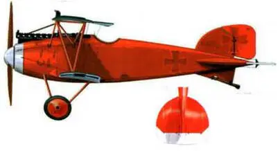 14 Альбатрос D III 62917 лейтенанта Карла Альменрёдера Jasta 11 1917 г - фото 157