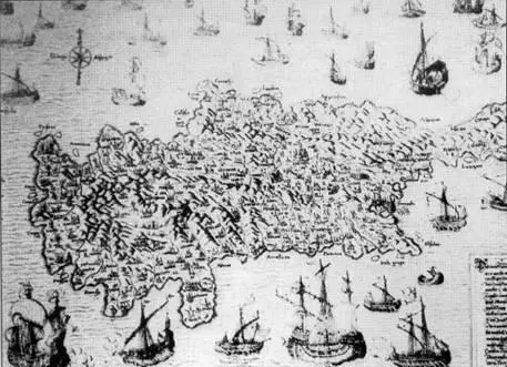 В 1570 г остров Кипр стал центром двухлетней морской кампании - фото 19