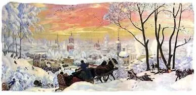 Масленица C картины Б Кустодиева 1916 Особо объедались на масленицу В - фото 129