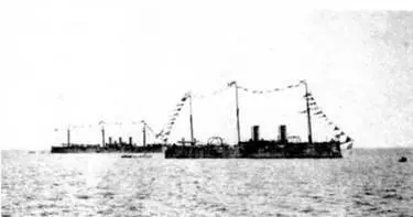 Владимир Мономах в Чифу Апрель 1895 г С 1894 г Дмитрий Донской и - фото 13