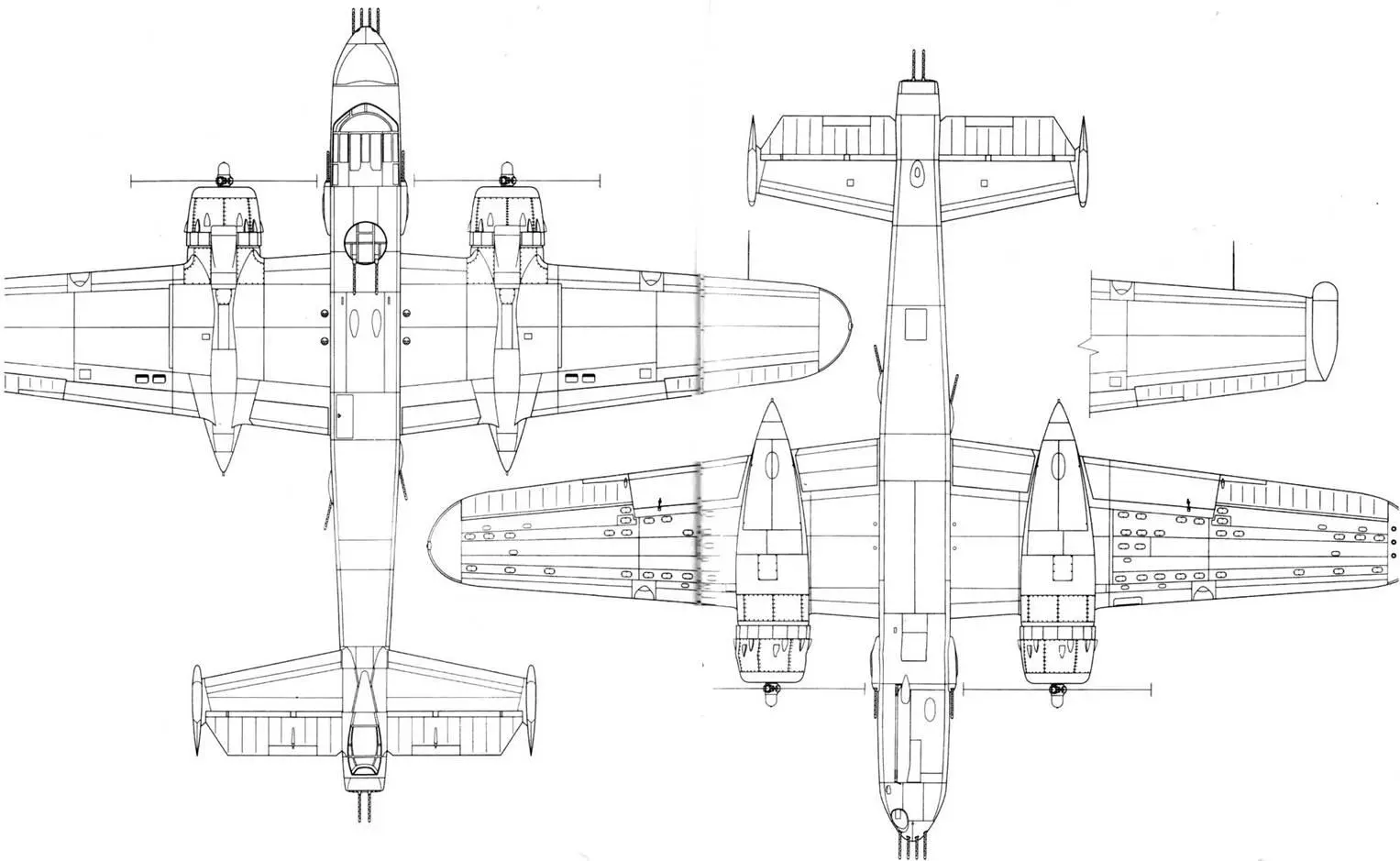 B25H1UA Крыло самолета PBJ1H с радаром B25G из 823rd BS 38th BG На - фото 66