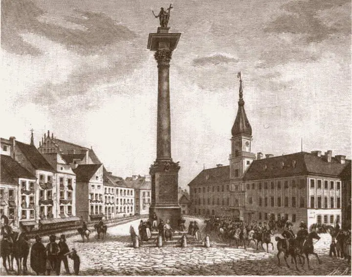 Королевский замок в Варшаве С гравюры начала XIX в Дмитрий Дмитриевич - фото 51