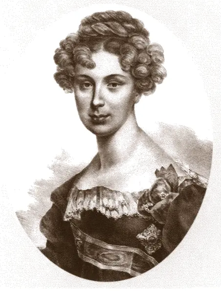 Княгиня Жанетта Лович Литография В Сливицкого 1827 г Павел - фото 60