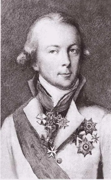 Граф Петр Алексеевич Пален Гравюра XVIII в Вид Михайловского замка со - фото 30