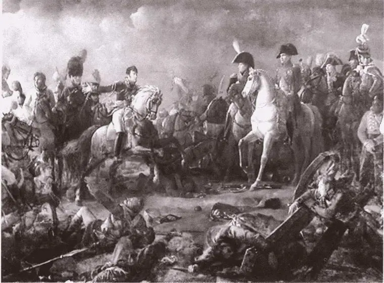 Битва при Аустерлице Картина Жерара 1807 г Свидание Александра I с - фото 57