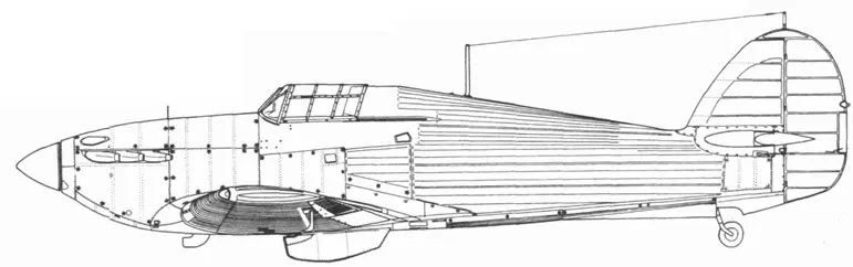 Hawkei Hurricane Mk I с бронестеклом Hawker Hurricane Mk I машина L1887 - фото 116