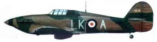 Харрикейп Mk 1 L1630 из 87й эскадрильи ЛилльСеклен Франция май 1940 - фото 161