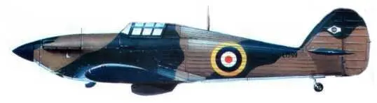 Хоукер Харрикейн Mk I L1599 из 56й эскадрильи Норт Уилд июнь 1938 года - фото 164