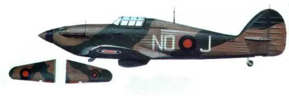 Хоукер Харрикейн Mk I L1883 из 85й эскадрильи Дебден зима 193839 г г - фото 165