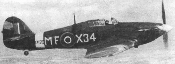 Харрикейн Mk I V7J73 выпущенный заводом Глостер в 1940 году Машина - фото 26