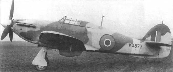 Хоукер Харрикейн Mk IV Хорошо виден бронекожух радиатора апрель 1943 года - фото 47