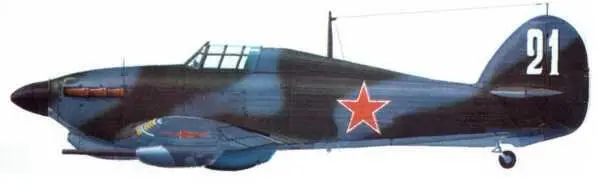 Харрикейн IID КХ24Н 21 246й И АП январь 1944 года Харрикейн IID - фото 131