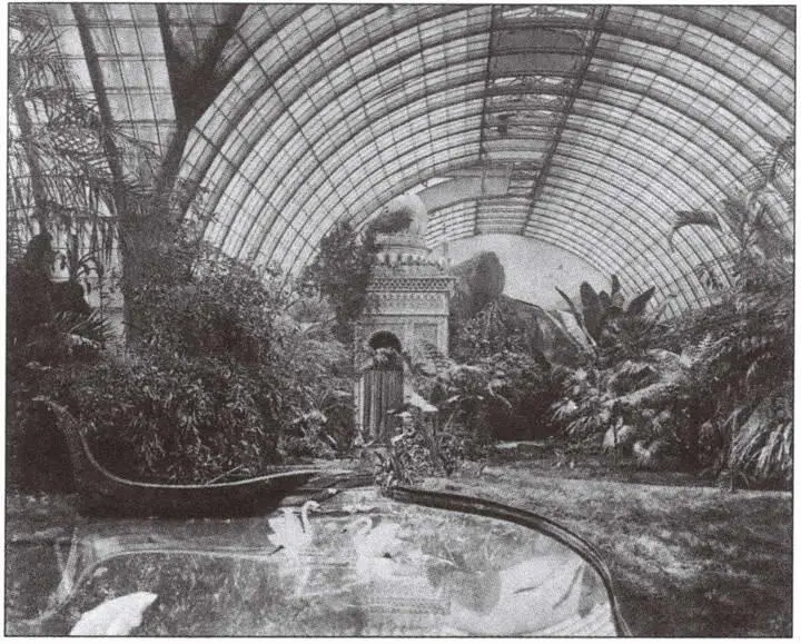 Зимний сад с Мавританским киоском из мюнхенской королевской Резиденции 1871 г - фото 109