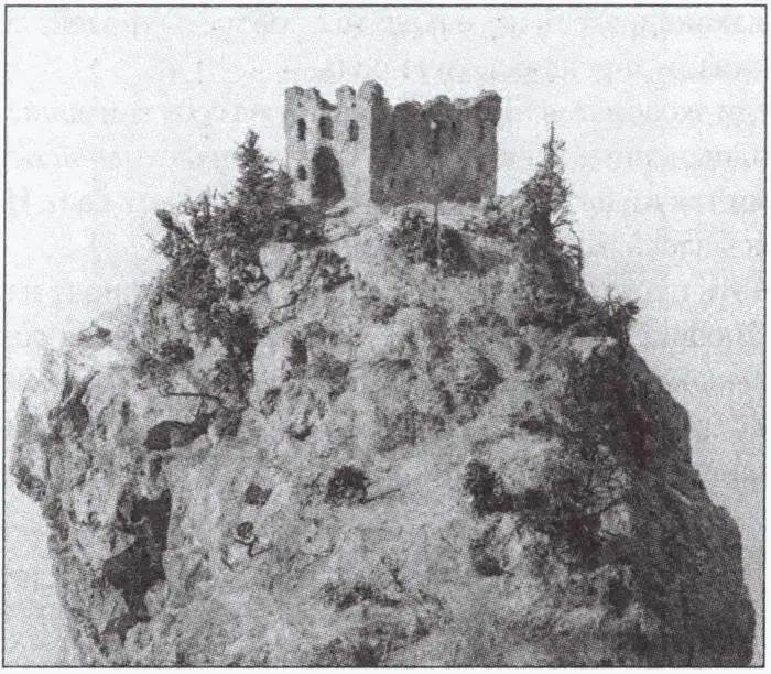Руины Фалькенштайна 1884 г Модель Макса Шульце Но мечты остались лишь - фото 112