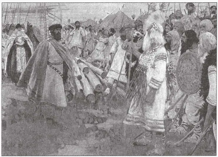 Христиане и язычники Художник СВ Иванов 1900е гг Глебова загадка В - фото 17