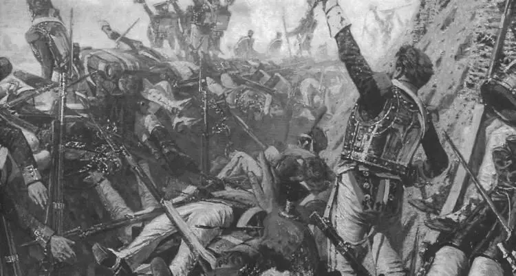 ВВ Верещагин Конец Бородинского боя 18991900 Но с отставкой пришлось - фото 7