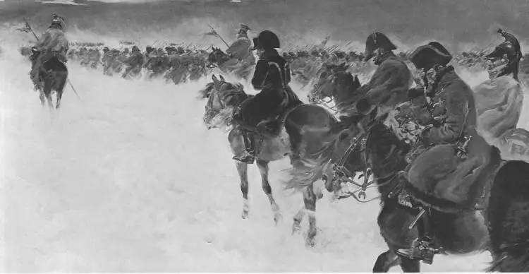 Е Коссак Отступление Наполеона из России 1927 На могилу в пределах - фото 31