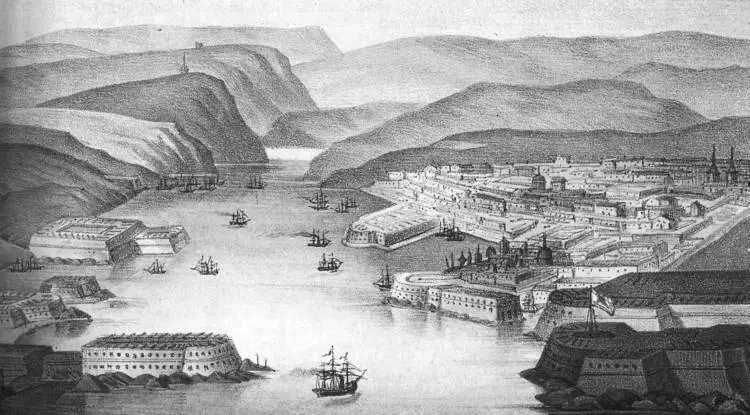 Вид на Севастополь 1856 г На фоне огромного количества служебных - фото 59