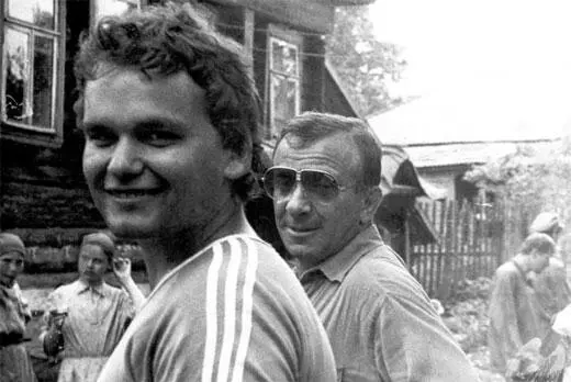 Валерий Мюльгаут слева талантливый оператор фильма Джек Восьмеркин - фото 24
