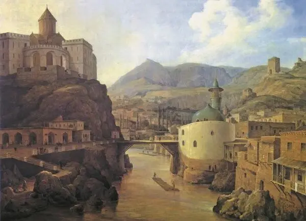 Тифлис Художник НГ Чернецов 1839 г Из собрания Всероссийского музея АС - фото 99