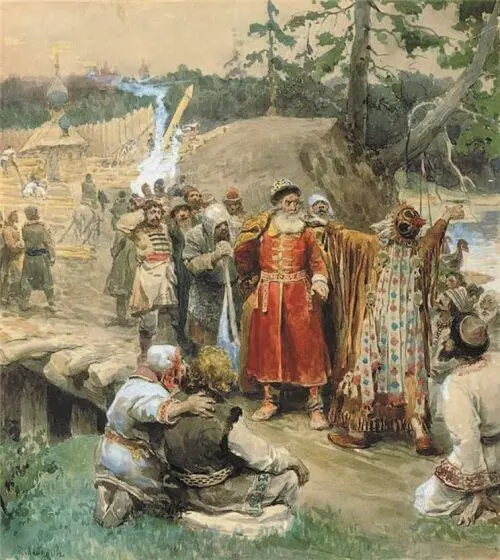 Освоение русскими новых земель Художник КВ Лебедев 1904 г Итак мой - фото 131