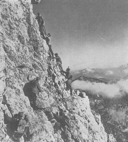 Австровенгерские егеря в Альпах 1915 Прилив холода сердце дрогнуло - фото 36