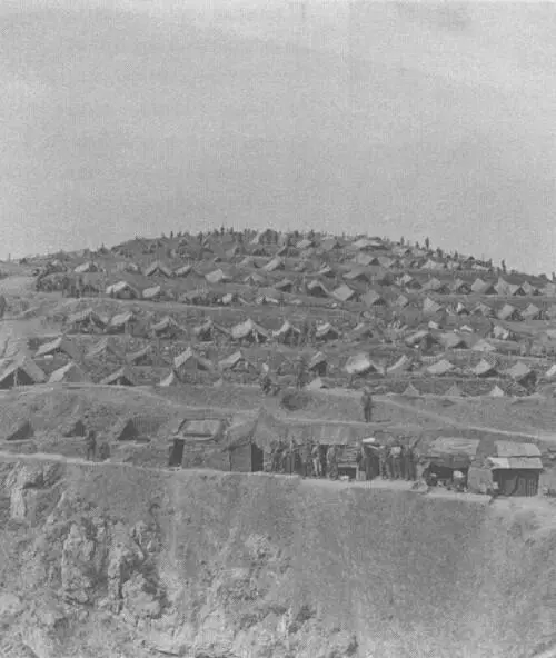 Британский военный лагерь под Салониками Апрель 1916 Восточная армия - фото 49