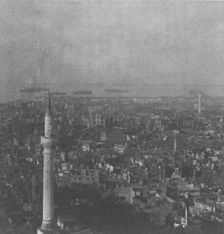 Салоники сразу после большого пожара Август 1917 Годы западной оккупации и - фото 50