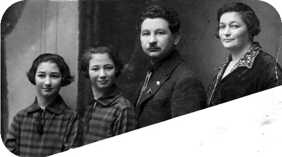 Мила Мара папа Гриша и мама Соня 21 сент 1929 г Быстро пролетели школьные - фото 24
