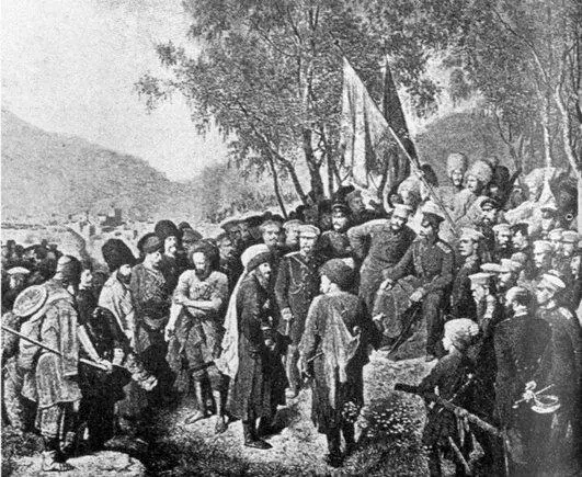 26 августа 1859 г после жесточайшего штурма крепость Гуниб где укрывался - фото 7