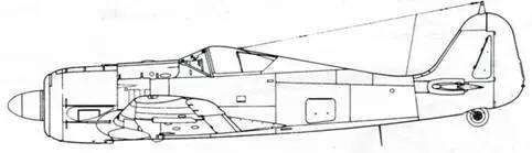 Fw 190 A4 с уменьшенным вооружением без MG FF и с вентиляционными жалюзи - фото 131