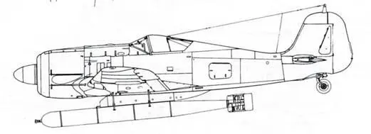 Fw 190 A5U14 Fw 190 A5U15 с бомбой BY 246 Fw 190 A6 F - фото 152
